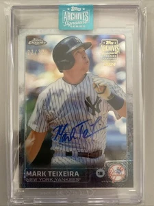 22/32 auto Mark Teixeira 2024 topps archives signature - Picture 1 of 2