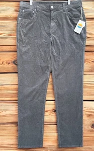 NWT Vuori Men’s Optimist 5 Pocket Corduroy Pants Gray Size 36 (38x 31) V478 - Picture 1 of 6