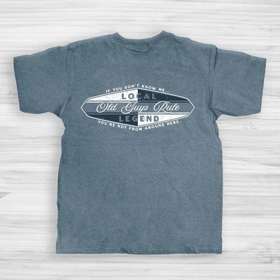 Nueva CAMISETA VIEJA REGLA Leyenda Foto 1 de 2