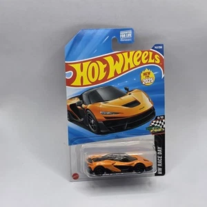 Brand New! Hot Wheels 2025 Case G McLaren W1 HW Race Day Card # 142 - Picture 1 of 2