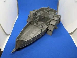 24cm Steam Boat Ship Fleet 28mm 1:56 20mm 1:76 Wargames Fantasy Model Scenery UK - Picture 1 of 12