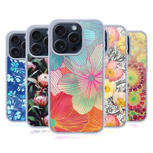 MICKLYN LE FEUVRE FLORALS 2 SOFT GEL CASE FOR APPLE iPHONE PHONES - Picture 1 of 15