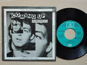 PAUL McCARTNEY (THE BEATLES) – ‘’COMING UP (SUBIENDO)’’– 7'' SPANISH PROMO VINYL - Picture 1 of 4