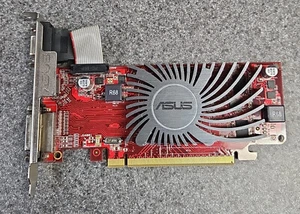 Asus Radeon HD 6450 EAH6450 Silent 1GB DDR3 PCIe Low profile Graphics Video Card - Picture 1 of 1