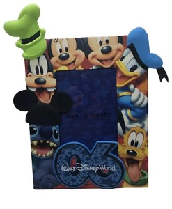 Walt Disney World Paper Picture Frame 2006 Disney 4x6 Park Souvenir Mickey Mouse - Picture 1 of 19