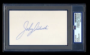 JOHNNY ANTONELLI SIGNED MINT INDEX CARD PSA/DNA NEW YORK GIANTS ALL STAR WSC - Picture 1 of 1