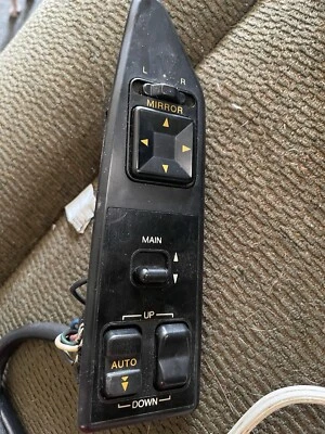 HONDA PRELUDE MASTER INTERRUPTOR DE JANELA DE ENERGIA DRIVER FABRICANTE DE EQUIPAMENTO ORIGINAL 1985 1986 1987 A6   - Imagem 1 de 3