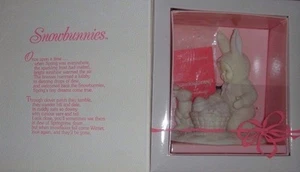 Department 56 Snowbabies Snowbunnies Help Me Hide The Eggs 2607-7 Easter NIB New - Picture 1 of 1
