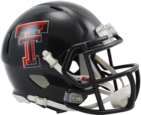 Riddell Texas Tech Red Raiders Revolution Speed Mini Football Helmet - Fanatics Cover