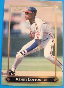 1992 Leaf Gold Rookies Kenny Lofton Cleveland Indians #BC-4