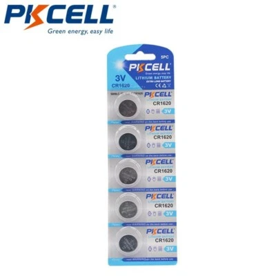 5pcs Original brand new battery CR1620 3v button cell coin batteries - Image 1 of 4