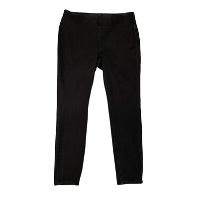 Soft Surroundings Jeans PS Petite Black Ultimate Pull On Skinny Stretch Jeggings - Image 1 of 4