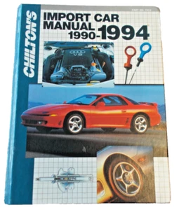 Chilton 1990-94 Import Car Repair Manual Book Catalog-Hardback-#7913 - Bild 1 von 19