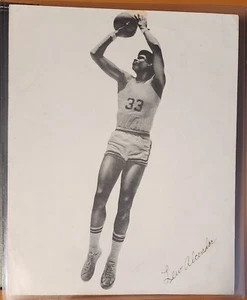 🔥 1969 Lew Alcindor Team Edición 8x10 Novato Kareem Abdul Jabbar Raro Novato 🔥 - Imagen 1 de 2