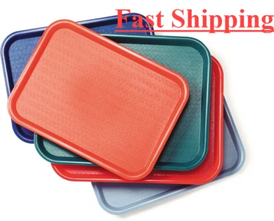 FastFood Tray Coffee Serving Lunch/Dinner Cafe Dining Cafeteria Durable ✅Colors  - Image 1 of 4