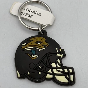 5x Jacksonville Jaguars Rubber Helmet NFL Keychain Lot - Picture 1 of 4