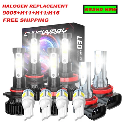 Faro LED haz alto/bajo para Honda CR-Z 2011-2016 CRZ 6x 6000K + bombillas antiniebla Foto 1 de 4