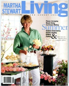 Martha Stewart Living  Summer 1991 Issue Iron-on transfer VERY Good Condition - Picture 1 of 6