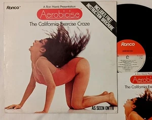 AEROBICISE Shiva UK LP 1983 Leon Ware 20-MINUTE WORKOUT electro boogie +BONUS - Picture 1 of 18
