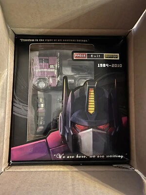 Igear Transformer Masterpiece PP01E EVIL LEADER Shattered Glass Optimus Prime mp - Image 1 of 4