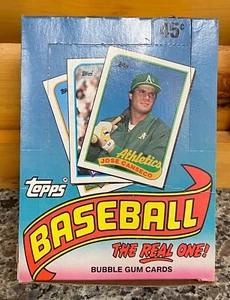 1989 TOPPS BASEBALL 36 PACK WAX BOX - Picture 1 of 2