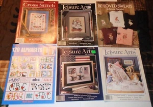 LOTTO VINTAGE TEMPO LIBERO ARTI PUNTO CROCE RIVISTE VOLANTINO LIBRO ALFABETI HALLOWEEN - Foto 1 di 4