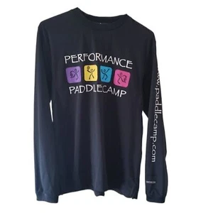 Wilson Men's Black Paddleboard.com Long Sleeve Hyper Tek Performance Shirt - Picture 1 of 5