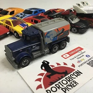 1981 MATCHBOX MB NASA SPACE TEST MISSION BLUE PETERBILT TANKER TRUCK 1/64 CHINA - Picture 1 of 6