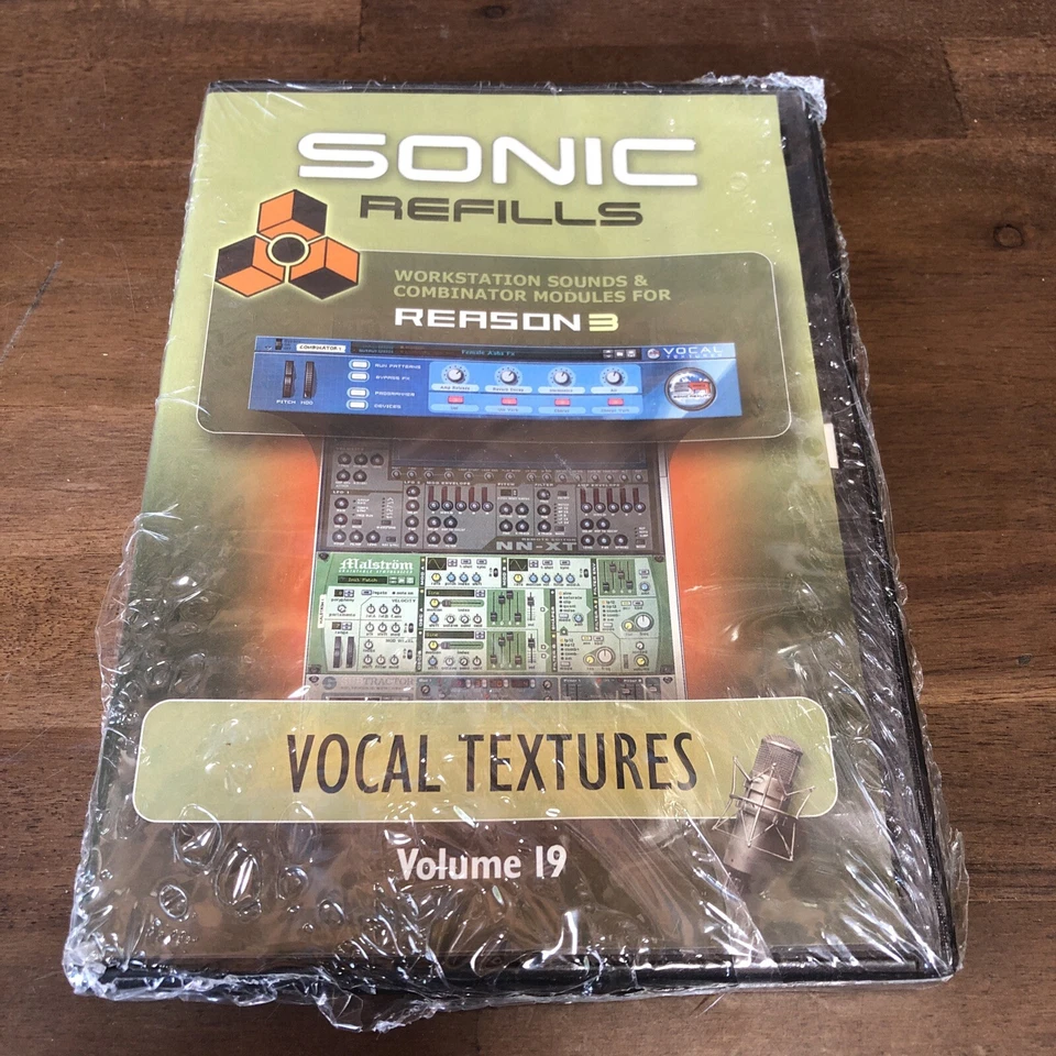 Sonic Refills Reason 3 Vocal Textures Volume 19 - Image 1 of 4