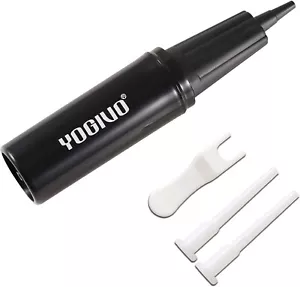 Exercise Ball Pump Hand Air Pump for Stability Workout Yoga Ball with 2 Plugs... - Picture 1 of 7