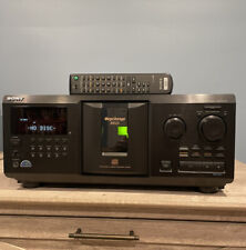 Sony CDP-CX355 300 Disc CD Player with remote. Tested, Works Great! No Manual.