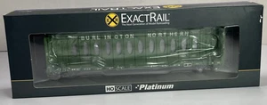 ExactRail EP-81103-6 BN Burlington Northern Thrall 63' Centerbeam Flatcar HO NEW - Picture 1 of 2