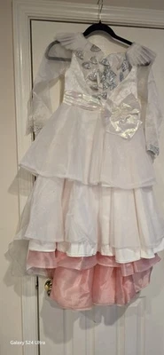  Disney Store Niñas Oz La Grande y Poderosa Glinda Brillante Disfraz; 7-8 Foto 1 de 4