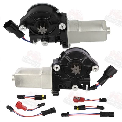 Front Side Pair LH & RH Power Window Lift Motors For 1997-2004 Dodge Dakota - Image 1 of 4