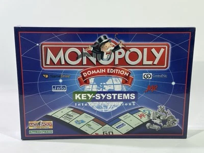 Monopoly Key Systems Domain Edition Englisch Brettspiel Spiel RAR Neu HA - Bild 1 von 2