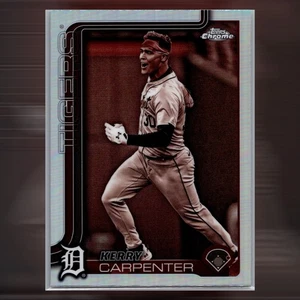 2025 Topps Chrome - #299 Kerry Carpenter Sepia Refractor - Detroit Tigers - Picture 1 of 2