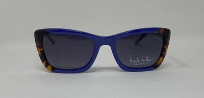 Gafas de sol Nicole Miller SOLANA co2 púrpura/marrón tortuga, lentes marrones. 54-19-140 Foto 1 de 3