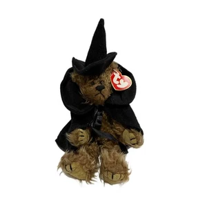 VTG Ty Beanie Baby/Attic Treasure Plush "Esmereldo Witch" Teddy Bear 1993 - Bild 1 von 3