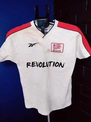 Vintage MLS New England Revolution Reebok Jersey Size Large Youth - Image 1 of 4
