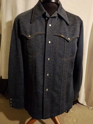 Vintage Men's Lee Denim Shirt Size L.L - Image 1 of 4