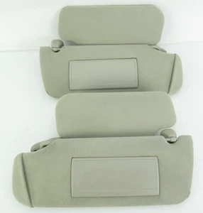 CHEVY GMC SUBURBAN YUKON TAHOE AVALANCHE LEFT RIGHT SUN VISOR SHALE SET 00-06 * - Picture 1 of 14