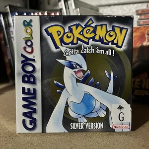 Gameboy Color POKEMON SILVER VERSION International English Game, Box, & Manual! - Picture 1 of 3