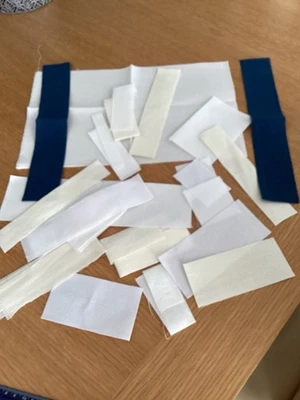 Bundle of Cross Stitch Fabric Various Sizes All New and Unused - Image 1 of 4