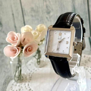 Dunhill Watch Cityscape Square 8005 Rare Used - Picture 1 of 4