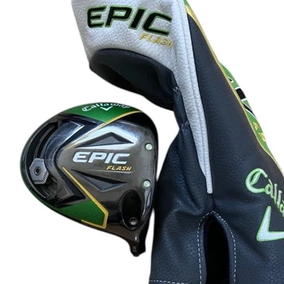 Callaway Epic Flash 10.5 degree golf driver head only w/cover - Image 1 of 4