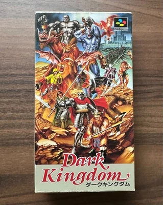 Dark Kingdom Super Famicom SFC Complet - Photo 1/4