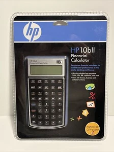 Calculadora financiera HP 10bII con manual sellado NUEVO - Imagen 1 de 4