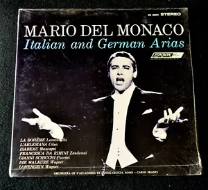 MARIO DEL MONACO-ITALIAN & GERMAN ARIAS-OS25894-1965-SEALED LP - Picture 1 of 7