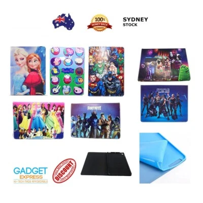 Kids Cartoon Fold Stand Protective Case For iPad 9th 8th 7th Gen Air 3 10.2 10.5 - Image 1 of 4