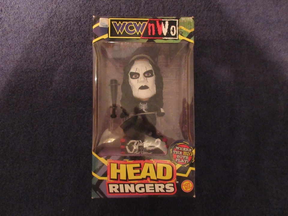 Toy Biz WCW NWO Head Ringers Goldberg Figure 1999 T1816